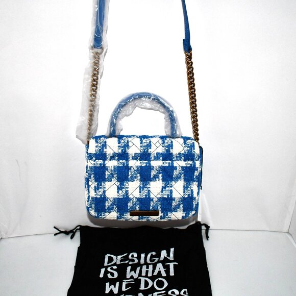 Kurt Geiger Strawberry MINI Kensington Bag in Blue #2708886609 NWT - Picture 4 of 7